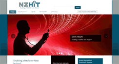 Desktop Screenshot of healthit.org.nz